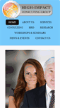 Mobile Screenshot of highimpactconsultinggroup.com